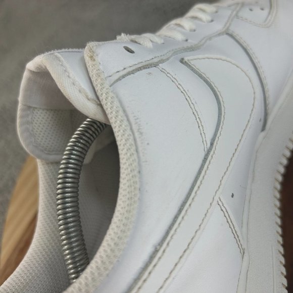 Nike Air Force 1 07 Low Adult Men 12 White Sneakers Uptowns AF1 Shoes Casual - Picture 9 of 13
